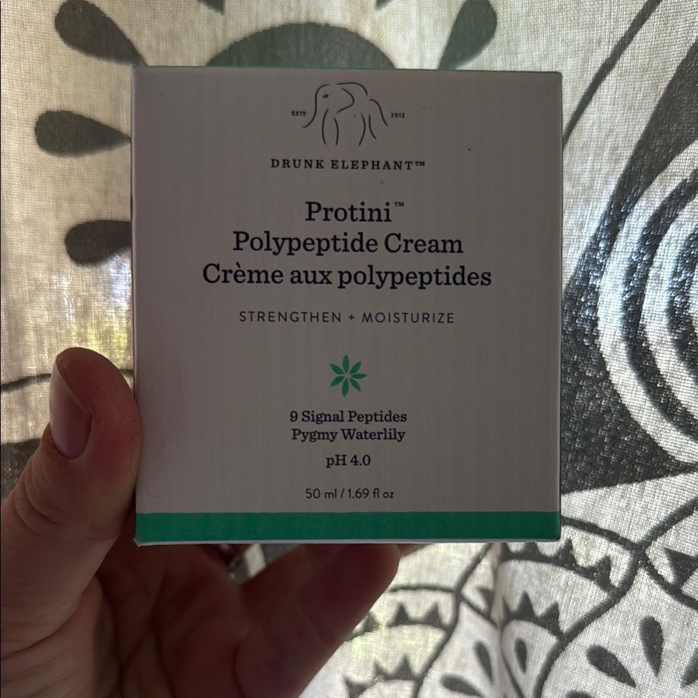 Drunk Elephant Protini Polypeptide Cream with Green Accents